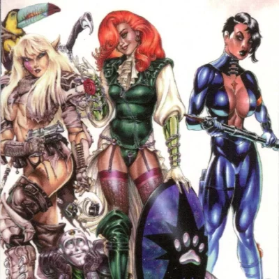 1997 Comic Images Sirius Gallery Promo gyűjtői kártya