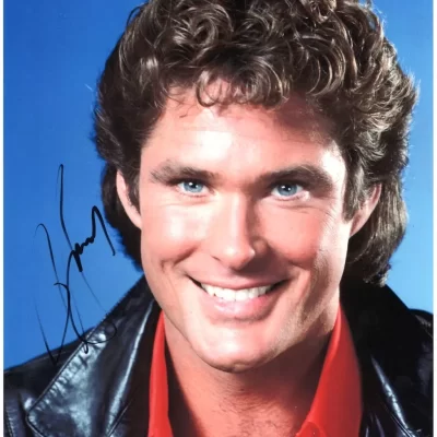 David Hasselhoff 11X14 aláírt fotó (Knight Rider)