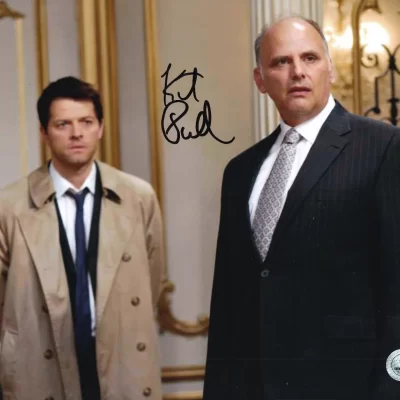 Kurt Fuller aláírt 8X10 fotó Supernatural (Odaát - Zachariah)