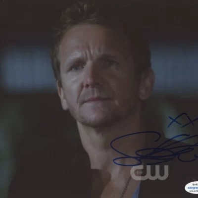 Sebastian Roché aláírt 8X10 fotó Supernatural (Odaát - Balthazar)