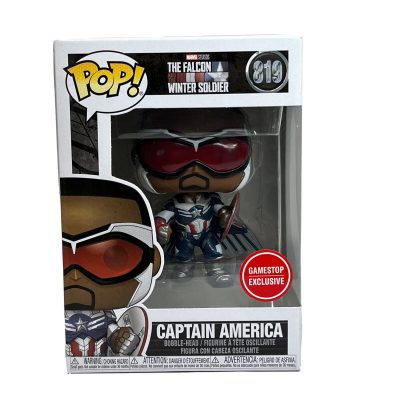 The Falcon and the Winter Soldier Captain America #819 GameStop Exclusive Funko Pop figura