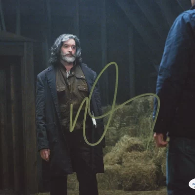 Timothy Omundson aláírt 8X10 fotó Supernatural (Odaát - Cain)