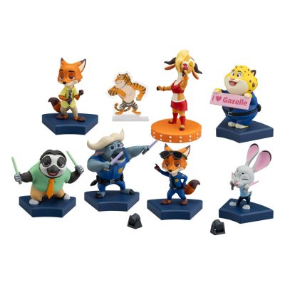 Zootopia Mini Egg Attack Blind Box Figura Concert Series 8 cm Assortment (6)