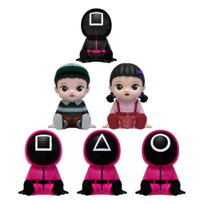 Squid Game Piggy Bank Blind Box Figura Series 11 cm Assortment (6)