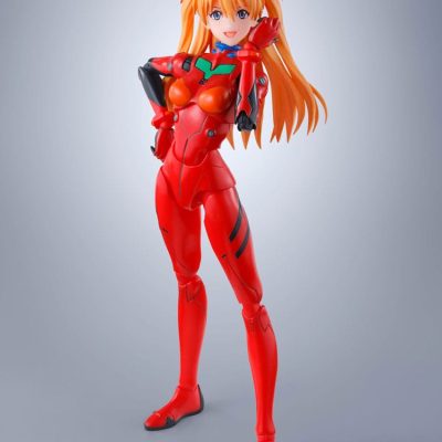 Neonm Genesis Evangelion S.H.Figuarts Akciófigura Asuka Shikigami Langley 14 cm