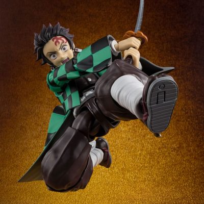 Demon Slayer: Kimetsu no Yaiba S.H.Figuarts Akciófigura Tanjiro Kamado The Final Battle in the Infinity Castle 14 cm