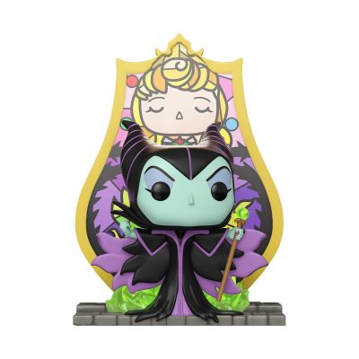 Disney POP! Deluxe Vinyl Figura Maleficent (Glass) 9 cm