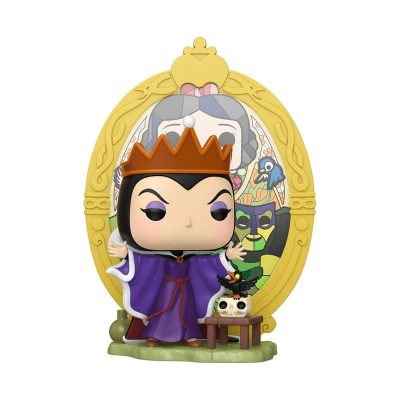 Disney Villians POP! Deluxe Vinyl Figura Evil Queen(Glass) 9 cm