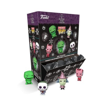 Nightmare before Christmas Pocket POP! Vinyl Figura Coal 4 cm Display (12)