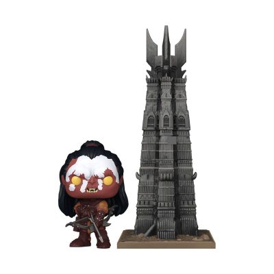 Lord of the Rings POP! Town Vinyl Figura Lurtz w/Tower 9 cm