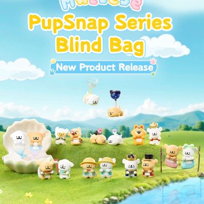 Maltese PupSnap Blind Táska Mini Figura 3 cm Assortment (16)