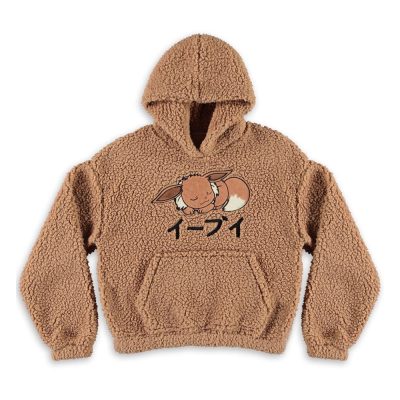 Pokémon Teddy Hooded Sweater Eevee Size M