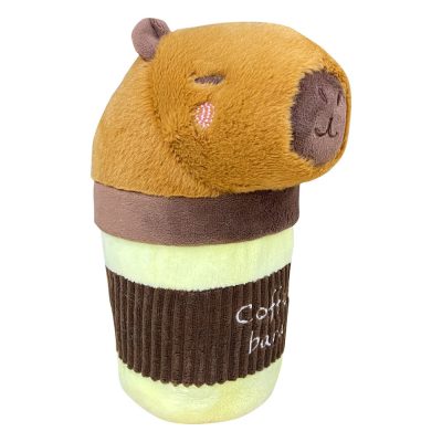Capybara Plüss Figura Coffeebara 22 cm