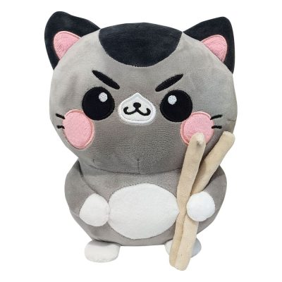 Funny Cat Plüss Figura Cat with Chopsticks 25 cm