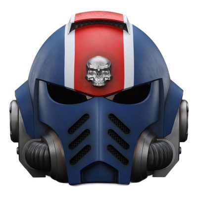 Warhammer 40000: Space Marine 2 Replica Ultramarines Lieutenant Titus helmet 30 cm
