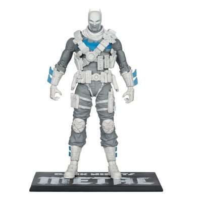 DC Multiverse Akciófigura The Grim Knight (Dark Nights Metal) (Black & White Accent Edition) (Gold Label) 18 cm