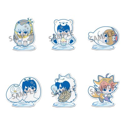 Gintama Acrylic Figura Prince Hata & Animals of Ice 6 cm Display (6)