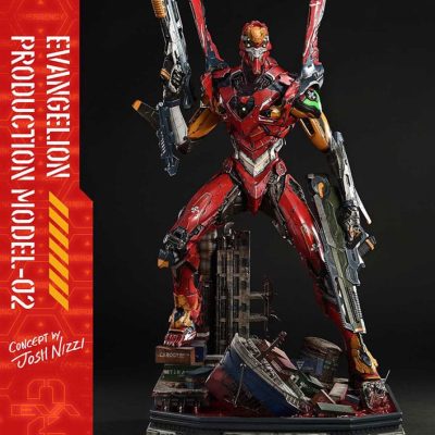 Rebuild of Evangelion Ultimate Diorama Masterline Series Szobor Evangelion Production Model-02 (Concept By Josh Nizzi) 73 cm