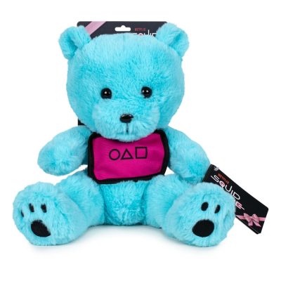 Squid Game Plüss Figura Teddy Bear with Backing Card Packaging 25 cm
