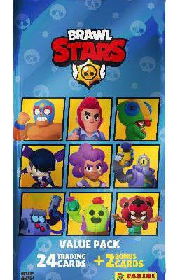 Brawl Stars Trading Cards Fat Packs Display (10)