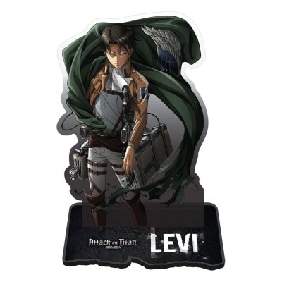 Attack on Titan Acryl Figura Levi Battle-Ready 18 cm