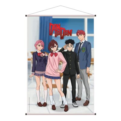 Dandadan Wallscroll Ghosts Aliens & Homework 60 x 90 cm