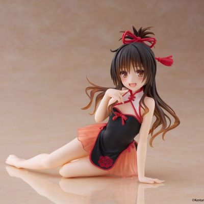 To Love-Ru Darkness PVC Szobor Desktop Cute Figura Mikan Yuki Chinese Dress Ver. 13 cm