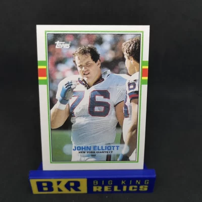 1989 Topps #179 John Elliott RC Vintage NFL kártya