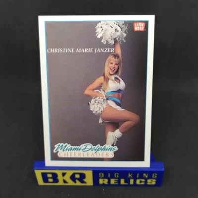 1992 Lime Rock Pro Football Cheerleaders #167 Christine Marie Janzer NFL kártya