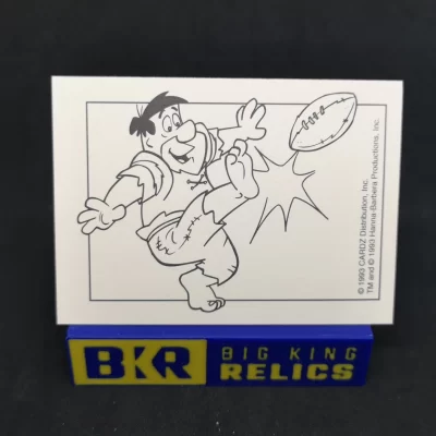 1993 Cardz Flintstones NFL #104 A Team Scramble NFL kártya