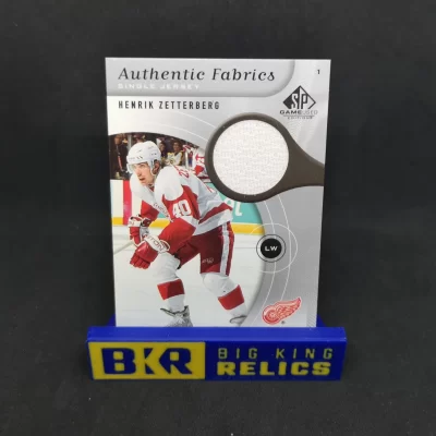 2005-06 SP Game Used Authentic Fabrics #AFHZ Henrik Zetterberg NHL kártya