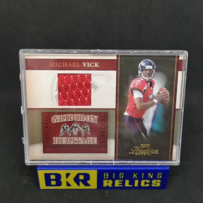 2006 Playoff Prestige Gridiron Heritage Jerseys #27 Michael Vick NFL kártya