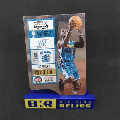 2010-11 Playoff Contenders Patches Die Cuts Black #46 Chris Paul /49 kosaras kártya