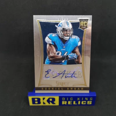 2013 Select Rookie Autographs #188 Ezekiel Ansah /499 RC NFL kártya