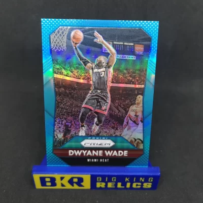 2015-16 Panini Prizm Prizms Light Blue #64 Dwyane Wade /199 kosaras kártya