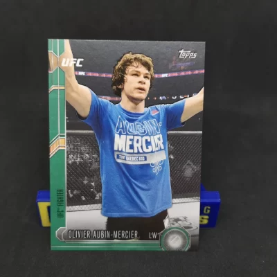 2015 Topps UFC Chronicles Green #232 Olivier Aubin-Mercier /288 UFC kártya