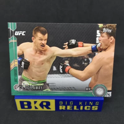 2015 Topps UFC Chronicles Green #66 CB Dollaway /288 UFC kártya