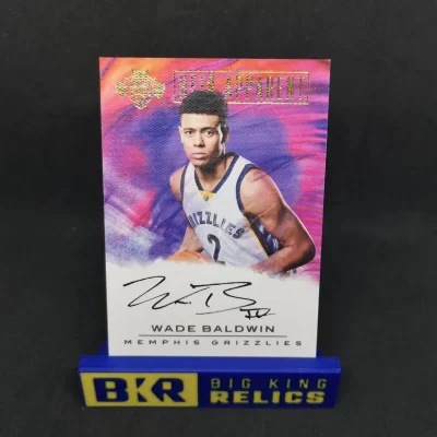 2016-17 Court Kings Heir Apparent Autographs #9 Wade Baldwin IV /150 RC kosaras kártya