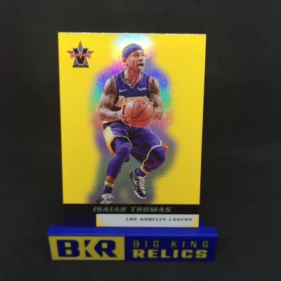 2017-18 Panini Vanguard Gold #92 Isaiah Thomas /10 kosaras kártya