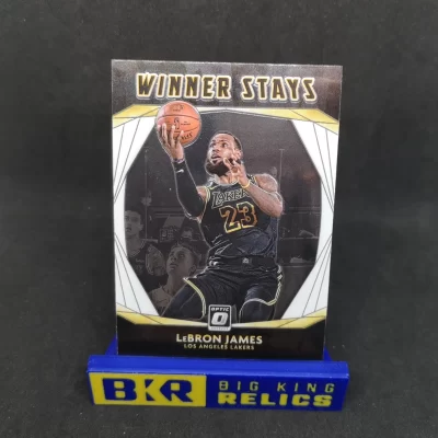 2020-21 Donruss Optic Winner Stays #20 LeBron James kosaras kártya