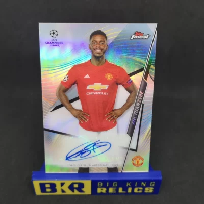 2020-21 Finest UEFA Champions League Autographs #FAAXT Axel Tuanzebe focis kártya