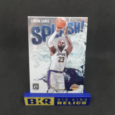 2021-22 Donruss Optic Splash! #11 LeBron James kosaras kártya