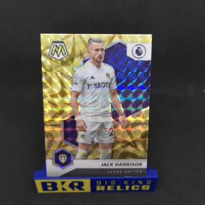2021-22 Panini Mosaic English Premier League Mosaic Reactive Gold #193 Jack Harrison focis kártya