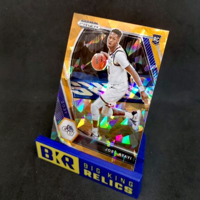 2021-22 Panini Prizm Draft Picks Prizms Orange Ice #29 Joel Ayayi RC kosaras kártya