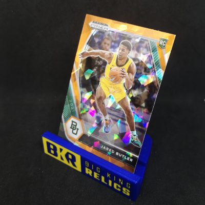 2021-22 Panini Prizm Draft Picks Prizms Orange Ice #30 Jared Butler RC kosaras kártya