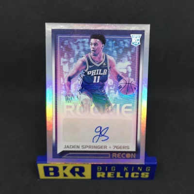 2021-22 Panini Recon Rookie Recon Signatures #31 Jaden Springer RC kosaras kártya