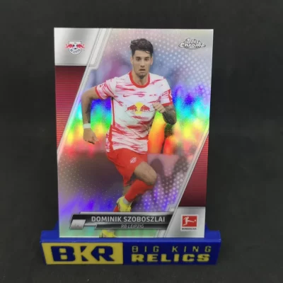 2021-22 Topps Chrome Bundesliga Refractors #61 Dominik Szoboszlai focis kártya
