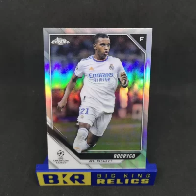 2021-22 Topps Chrome UEFA Champions League Refractors #161 Rodrygo focis kártya