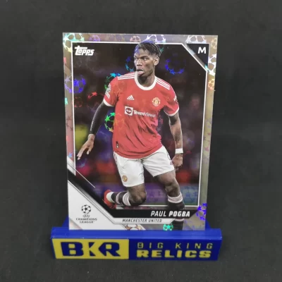 2021-22 Topps UEFA Champions League Starball Foil #66 Paul Pogba focis kártya