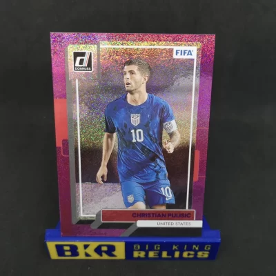 2022-23 Donruss Purple #169 Christian Pulisic /99 focis kártya